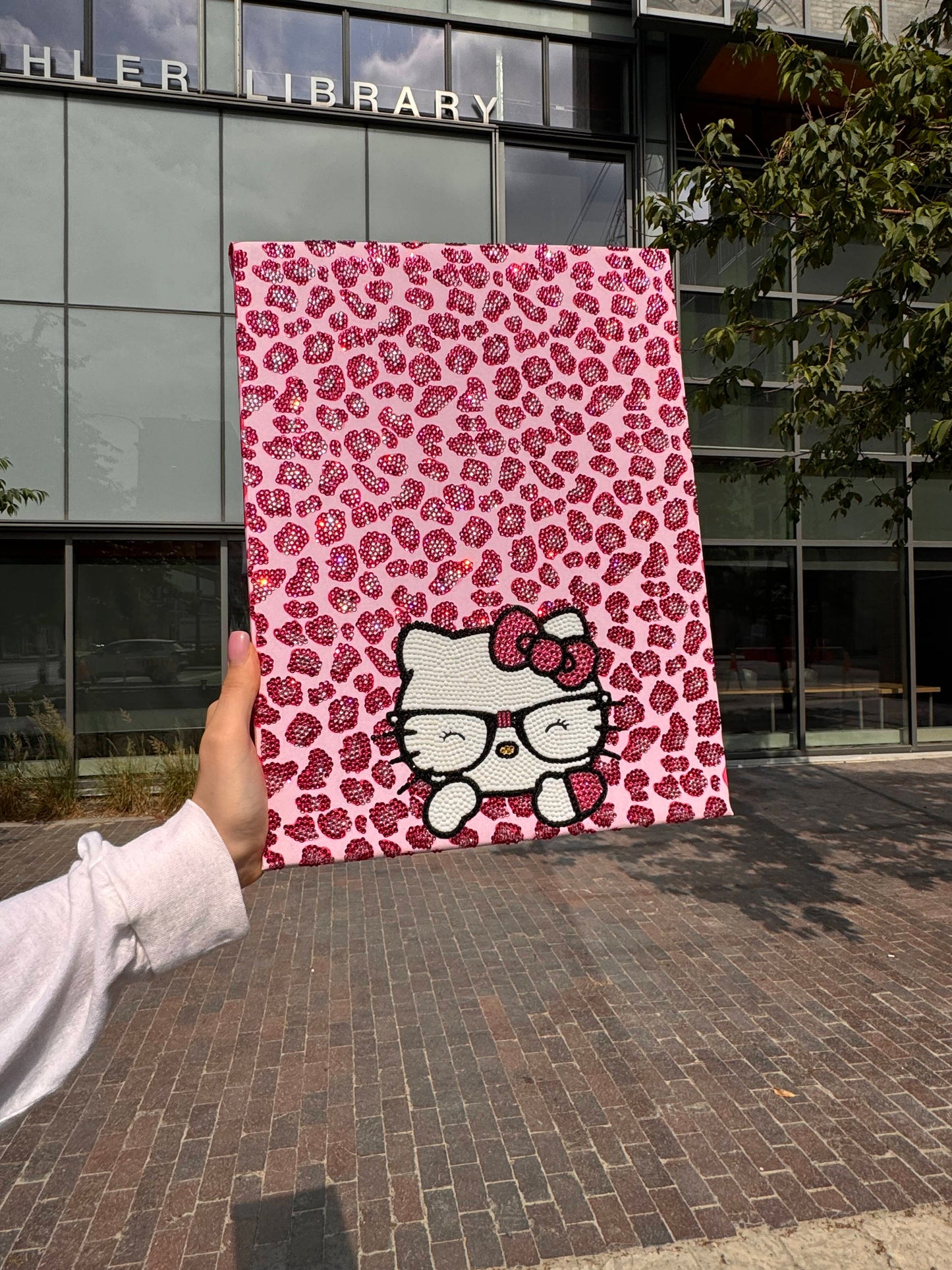 Hello Kitty DIY Glitter Art Kit – Limited Edition Canvas