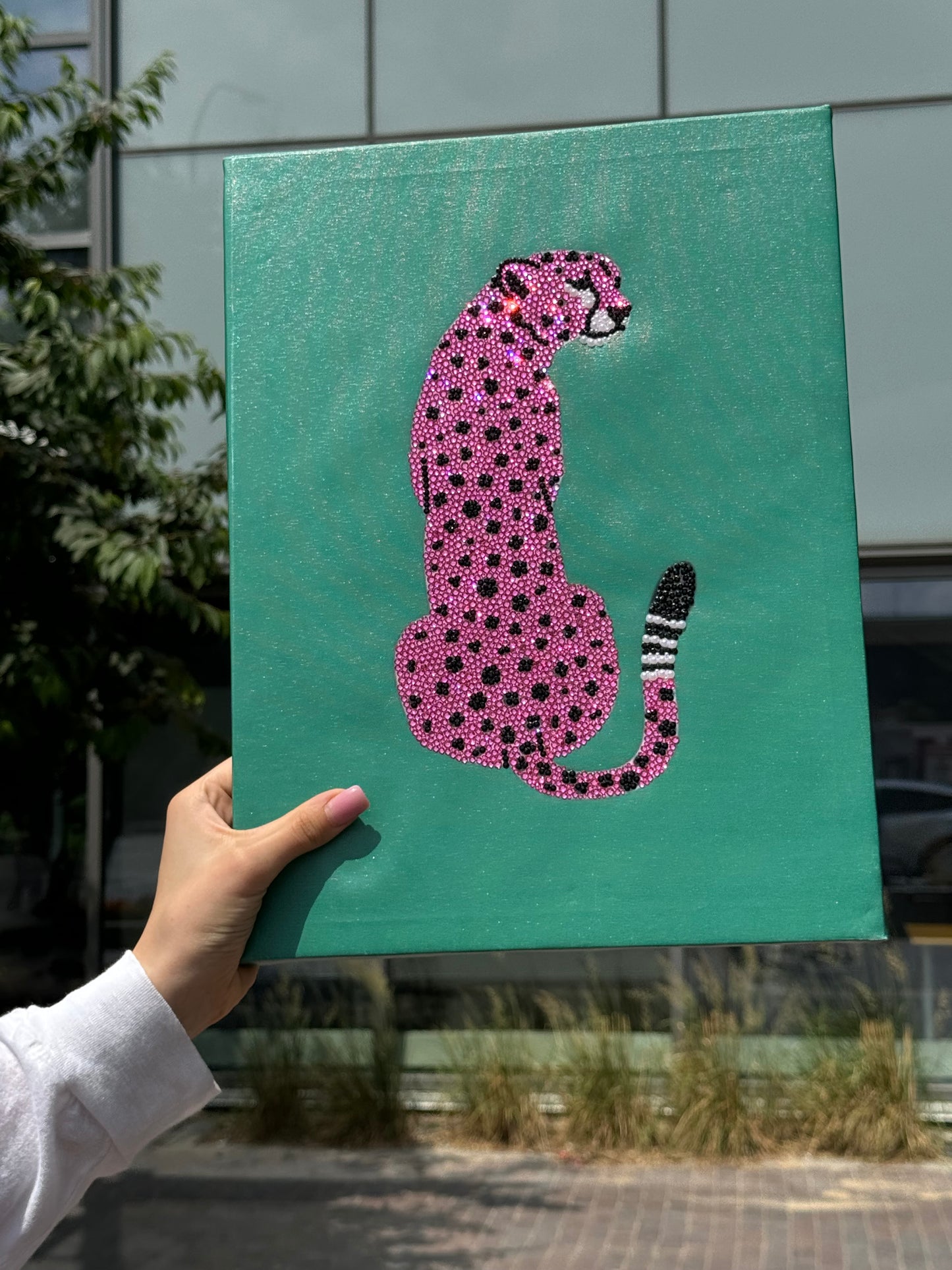 Pink Panther DIY Glitter Art Kit – Limited Edition Canvas