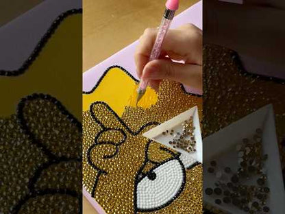 Lisa DIY Glitter Art Kit – Limited Edition Canvas